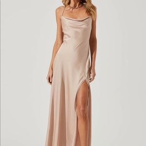 ASTR Palisades Cowl Maxi Dress